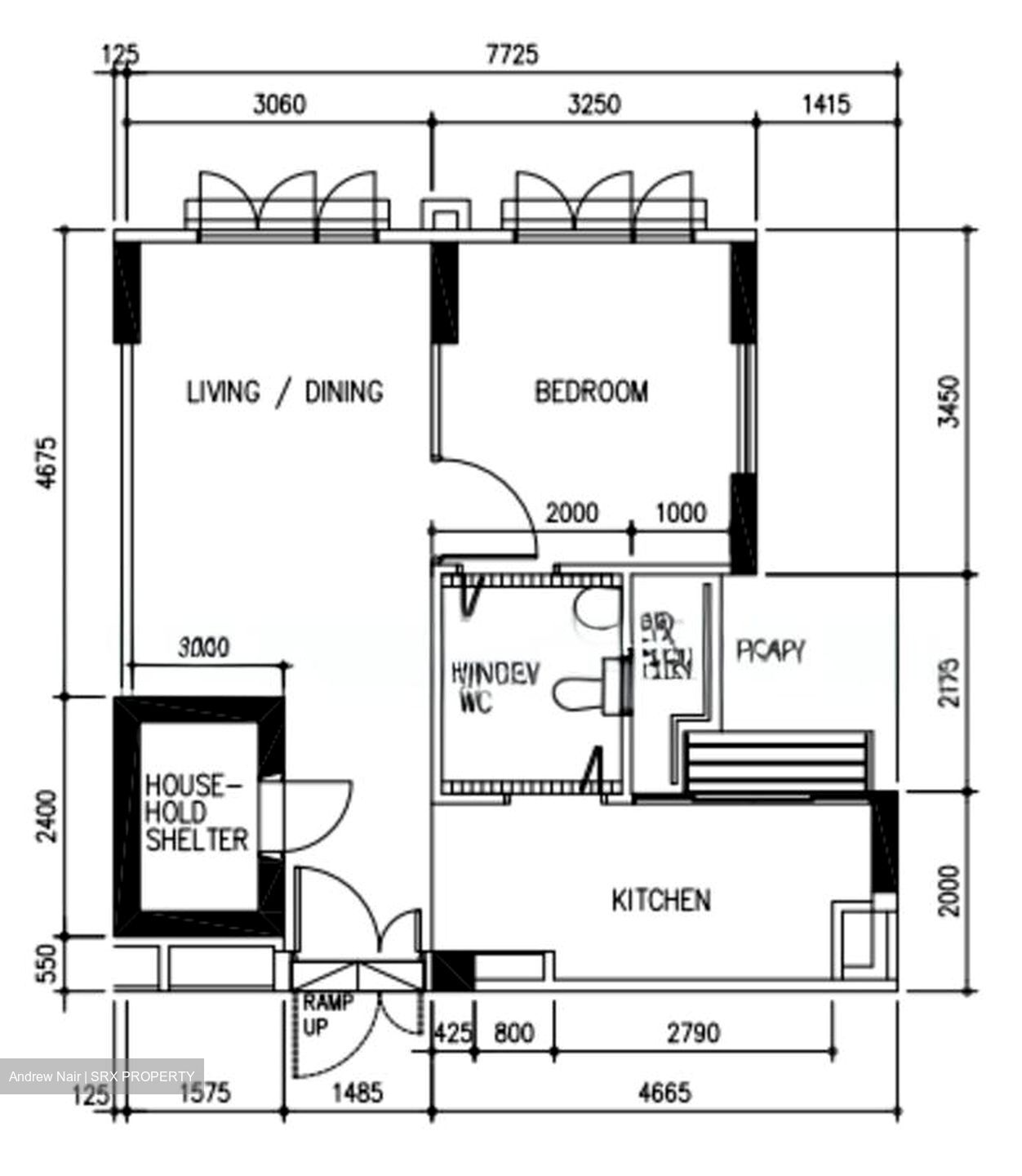 Blk 424B Orchid Spring @ Yishun (Yishun), HDB 2 Rooms #508404341
